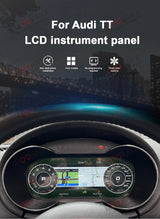12.3-inch Digital Instrument Cluster for Audi TT 8J Android Head Unit Aotsr