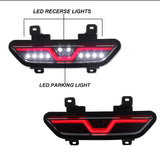 3-in-1 LED Rear Fog Light for Ford Mustang 2015-2017 Car Interior Accessory iJDM