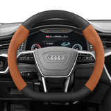 Carbon Fiber Suede Wheel Cover for Audi A4 B8 A5 S5