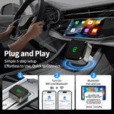 2in1 Wireless CarPlay Android Auto Adapter USB Dongle