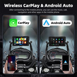 5" GPS Dashboard with TPMS for Motorcycles Universal Android Head Unit EKIY