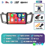 2K QLED Android 15 Multimedia System for Toyota RAV4 2012-2018