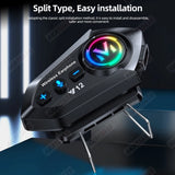Waterproof Helmet Bluetooth Headset for Motorcycle Riding