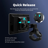 Android Head Unit GPS Navigation for Universal Motorcycle Android Head Unit EKIY