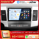 9-Inch Android 14 Head Unit for Mitsubishi Outlander 2006-2011 Android Head Unit JIUYIN