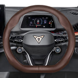 Ultra-Thin Breathable Leather Wheel Cover for Cupra
