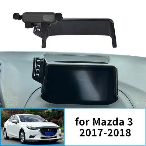 Wireless Charging Phone Mount for Mazda 3 2017–2018 Car Phone Holder OEM