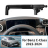Wireless Charging Mobile Phone Mount for Mercedes-Benz C-Class