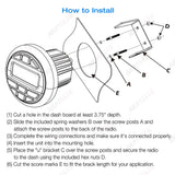 Marine Radio Bluetooth MP3 Waterproof for UTV ATV Boat Car Interior Accessory AKAMATE