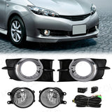 LED Fog Lights High Visibility for Toyota Wish 2009-2012 Car Interior Accessory MAGIC COLORM