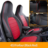Custom Leather Seat Covers for Smart Forfour
