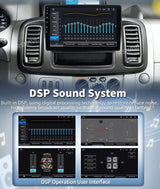 Android 15 Multimedia GPS Player for Renault Trafic 2