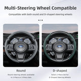Breathable Faux Leather Steering Wheel Cover for Subaru Car Interior Accessory Hocasen