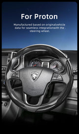 Segmented Steering Wheel Cover for Proton Saga X50 Car Interior Accessory Hocasen