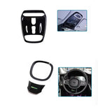 Black Interior Trim Kit for Volvo S60 V60 2020-2026 Car Interior Accessory LINGLUYANG