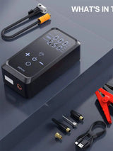 Car Jump Starter Air Pump 150PSI 26800mAh Peak Current 4250A Car Battery Booster Tire Air Compressor