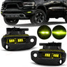 Yellow Fog Lights DRL for Dodge Ram 1500