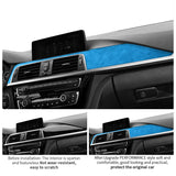 Suede for BMW F30 F32 F34 center console dashboard trim sticker Car Interior Trim OEM