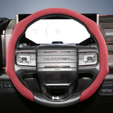 Premium Suede Steering Wheel Cover for GMC Sierra Yukon