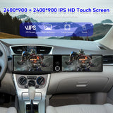 24.6" Dual Screen Android 13 Head Unit for Nissan Sylphy
