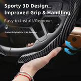 Carbon Fiber Snap-On Cover for Land Rover Sport Car Interior Accessory Hocasen