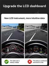 Digital Instrument Cluster Display for Porsche Panamera 2010–2016 Car Interior Accessory Aotsr