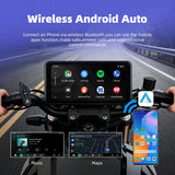 Motorcycle GPS with CarPlay TPMS for Universal Moto Android Head Unit EKIY