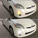 Front Bumper Switchback LED Lights for Toyota Prius 2010-2011 Car Interior Accessory iJDM