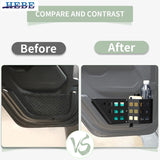 Iron Rear Door Pocket Box for Jeep Wrangler JL 4-Door Car Interior Accessory HEBE