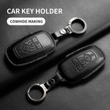 Leather Car Key Case Cover Car Interior Accessory OEM