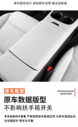For XPeng G6 Central Control Armrest Box Protective Leather Cover Scratch-resistant Pad Auto Interior Anti-slip Accessories C