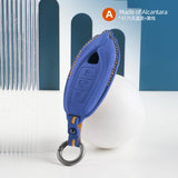 For Lamborghini Urus Huracan Aventador Car Key Cover Luxury Italy Suede Car Key Protection Shell