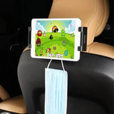 Rear Seat Headrest Tablet Mount with Hook for Volvo Car Interior Accessory LINGLUYANG