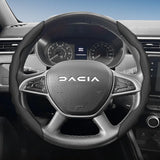 Breathable Wave-Shaped Steering Wheel Cover for Dacia