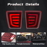 LED Bumper Reflector Lights for Mitsubishi Pajero 2007-2020 LED Ambient Light MAGIC COLORM