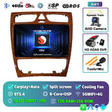 QLED Android Head Unit with GPS Navigation for Mercedes C Class