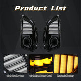 DLAA Fog Light DRL for Toyota Yaris Ativ Vios Car Interior Accessory MAGIC COLORM