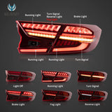 Honda Accord Full LED Tail Lights Dynamic 18-22