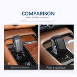 Carbon Fiber Gear Shift Cover for Volvo Models Car Interior Accessory LINGLUYANG