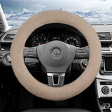 Warm Plush Steering Wheel Cover for Volkswagen Models