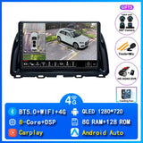 Android 15 QLED Multimedia Navigation for Mazda CX-5 2011–2016