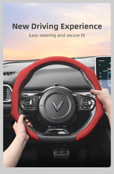Perforated Leather Steering Cover for Vinfast Models