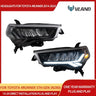 LED Reflection Bowl Headlights for Toyota 4Runner 14-24