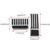 For BYD Atto 3 Atto3 2022 2023 2024 2025 Pedals Gas Accelerator Brake Pedal Cover Non-slip Pedal Cover Protector Accessories