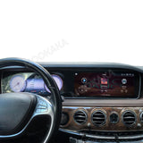 24.6-inch Dual Screen Android Multimedia for Mercedes S-Class 2014-2017 Android Head Unit Aotsr
