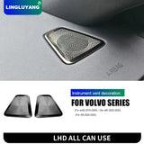 AC Vent Stainless Steel Cover for Volvo V60 S60 Car Interior Accessory LINGLUYANG