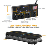 Magnetic Roof Strobe Light 12V/24V 42 LED Emergency Car Interior Accessory MAGIC COLORM