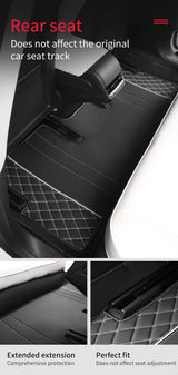 Custom Floor Mats Waterproof Liners for Tesla Model 3