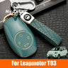 For Leapmotor T03 2023 2024 2025 Car Soft TPU Car Key Case Cover Protector Shell Auto Key Smart Remote Key Bag Accessories