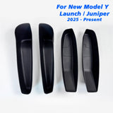 For New Tesla Model Y 2025 Launch Juniper Car Door Side Storage Box Front TPE Door Storage Organizer Tray Interior Accessorie